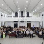 North Mizoram District PYD OB-te Bial fan programme-ah District PYD President Rev. B. Vanlalruata’n hun a hmang @Headquarters Biak In